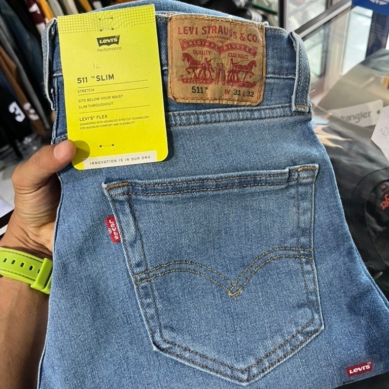 celana pria jeans levis 511 slim stretch (04511-3920)