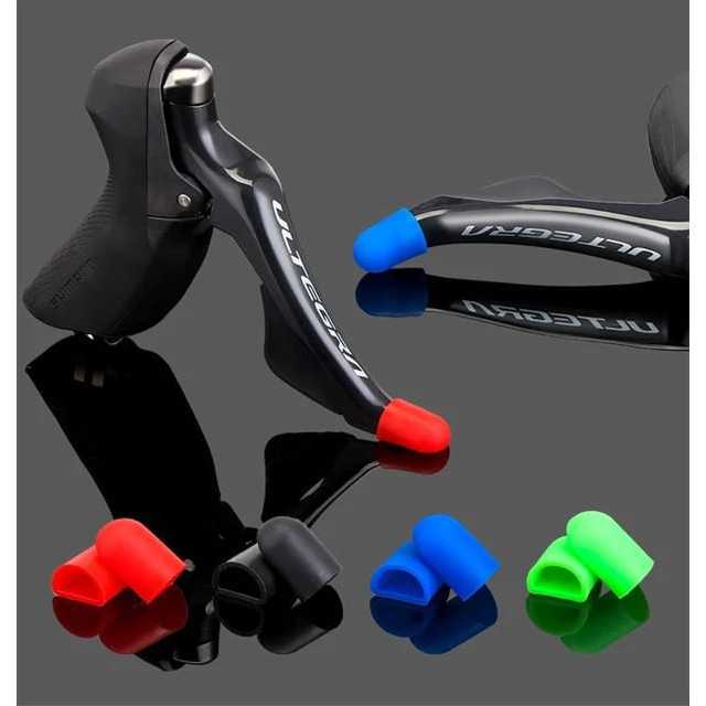 Foto Cover Handle Rem Rubber Rem Karet Brifter Roadbike Brake Lever Protector