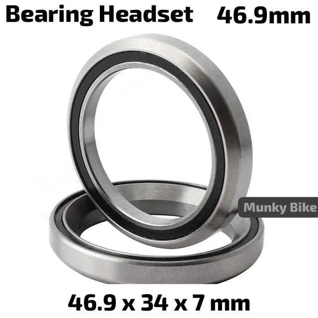 Foto Bearing Headset 46.9 46.9mm 46.9x34x7 mm untuk Sepeda 47mm