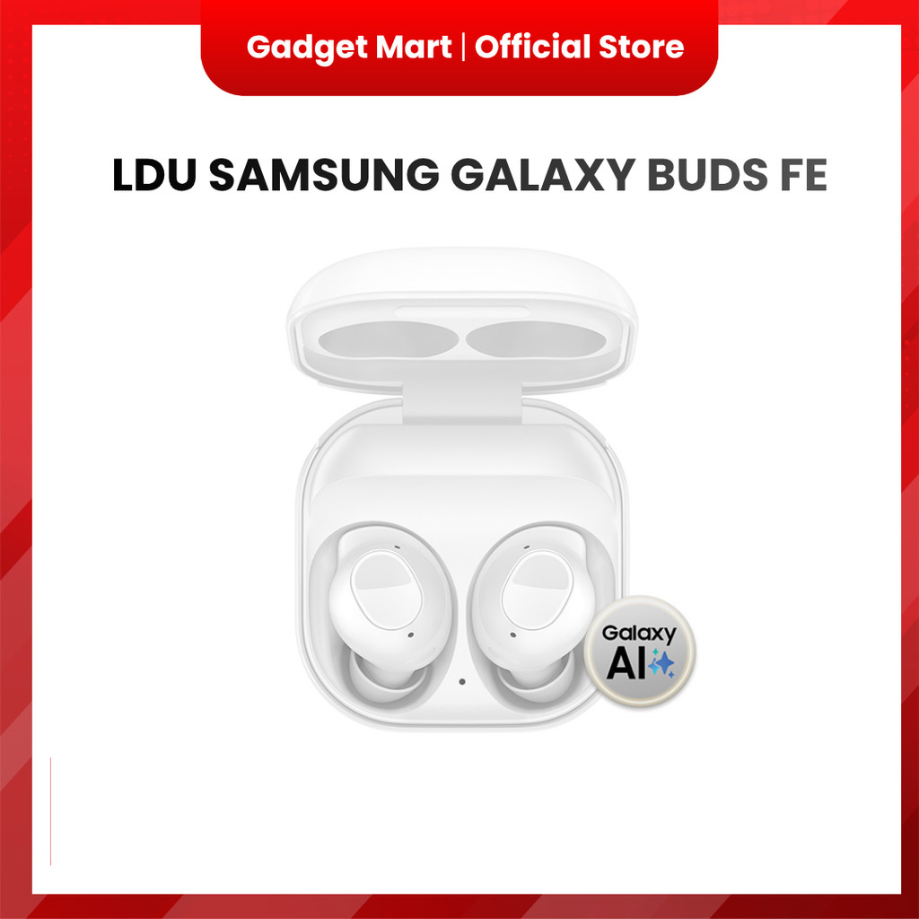 EX DISPLAY SAMSUNG GALAXY BUDS FE WHITE