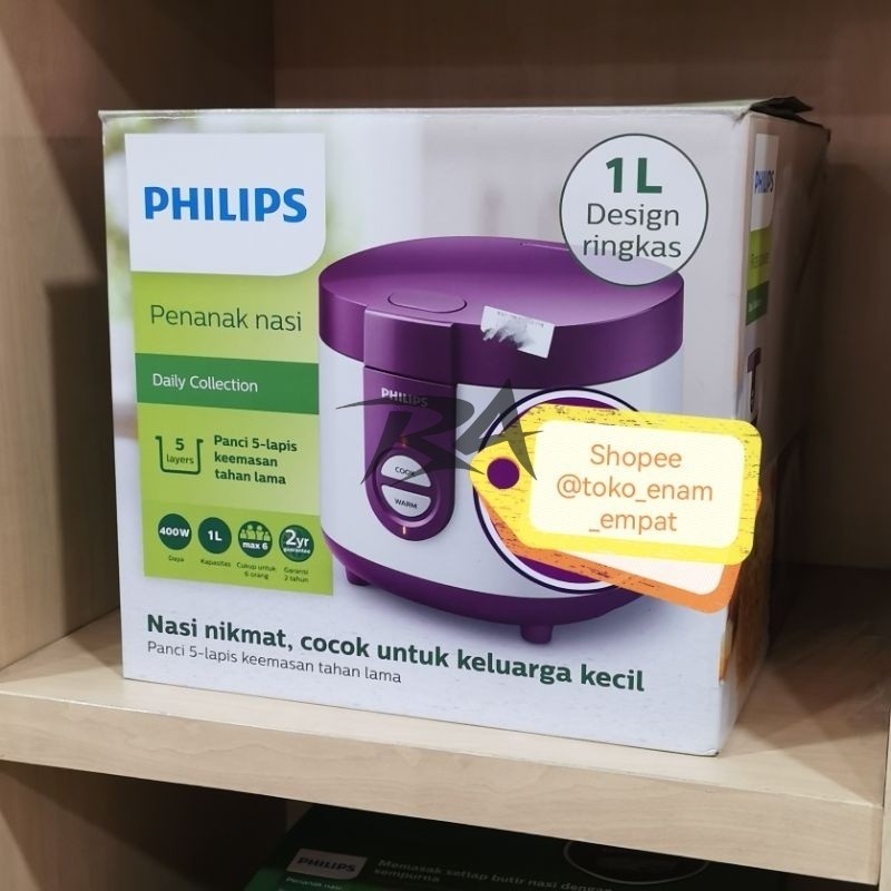 III PASTI READY SIAP KIRIM ADA BANYAK MAGIC COM RICE COOKER PHILIPS 1 LITER 1LITER 1L HD 3116 3126 H