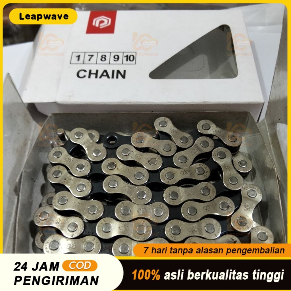 chain Polygon 7 8 speed Rante sepeda operan gigi rantai sepeda 7 8 speed