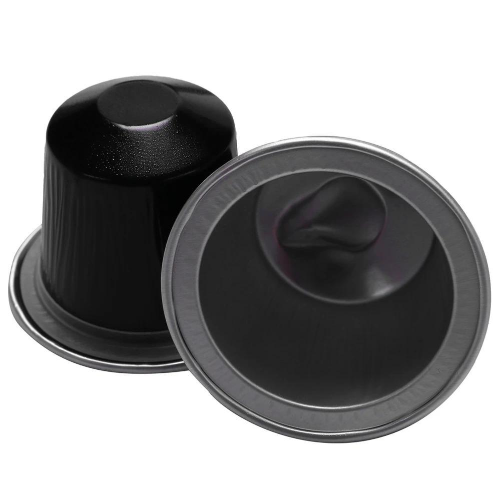 CKFAM-200 Sets Refillable Coffee Capsule Cup Disposable Nespresso Pod For Nescafe Automatic Coffee M