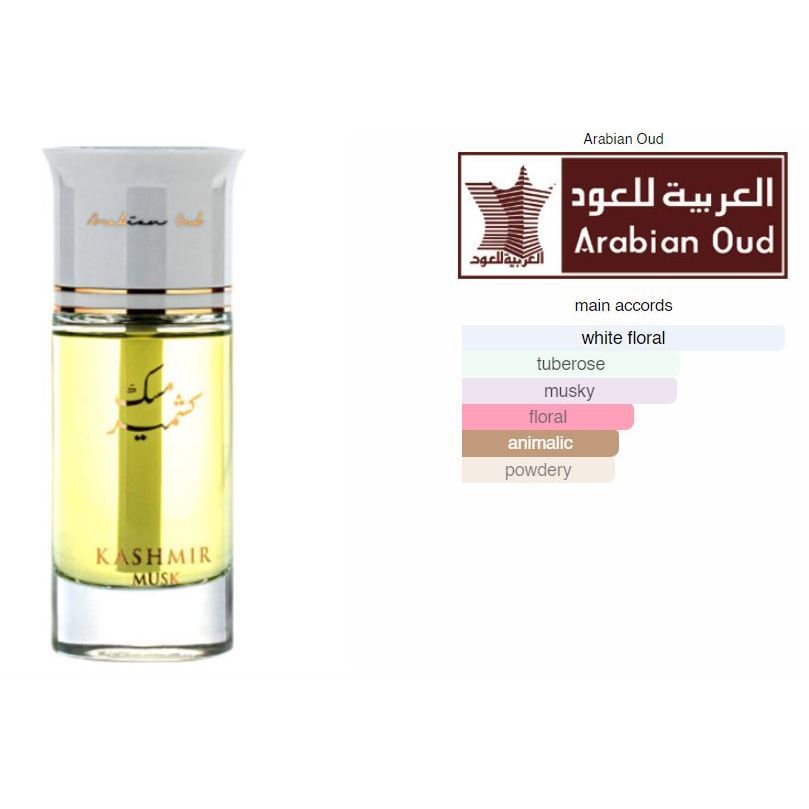 [STOK BARU] Kashmir Musk (Decant) by Arabian Oud