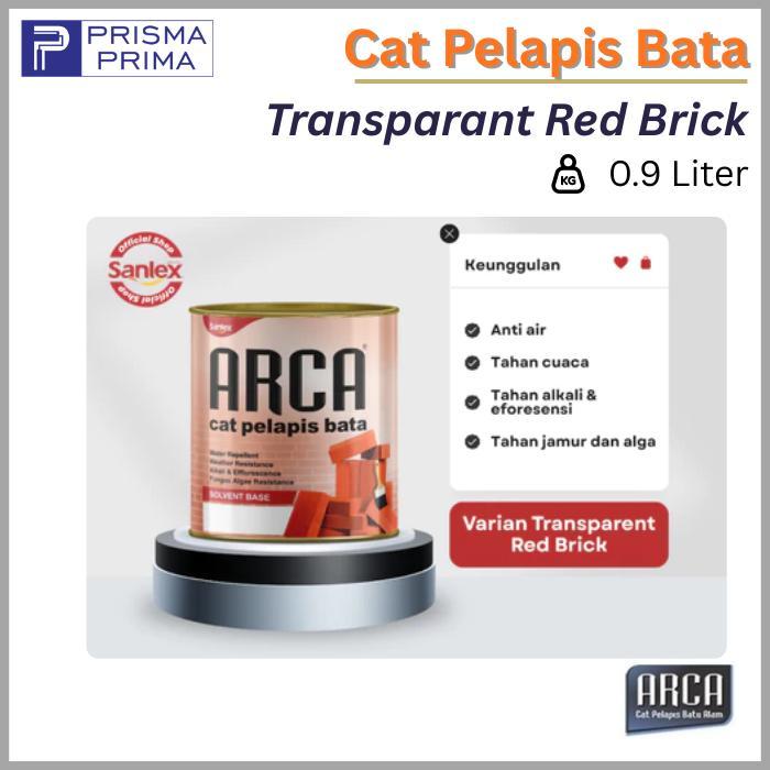 Arca Red Brick Bata Merah Cat Pelapis Batu Alam Stone Coating