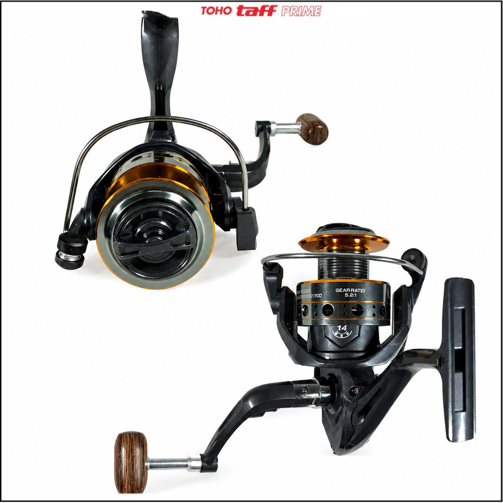 Reel Pancing Spinning Fishing Reel 5.2:1 14 Bearings 4000 - BK4000