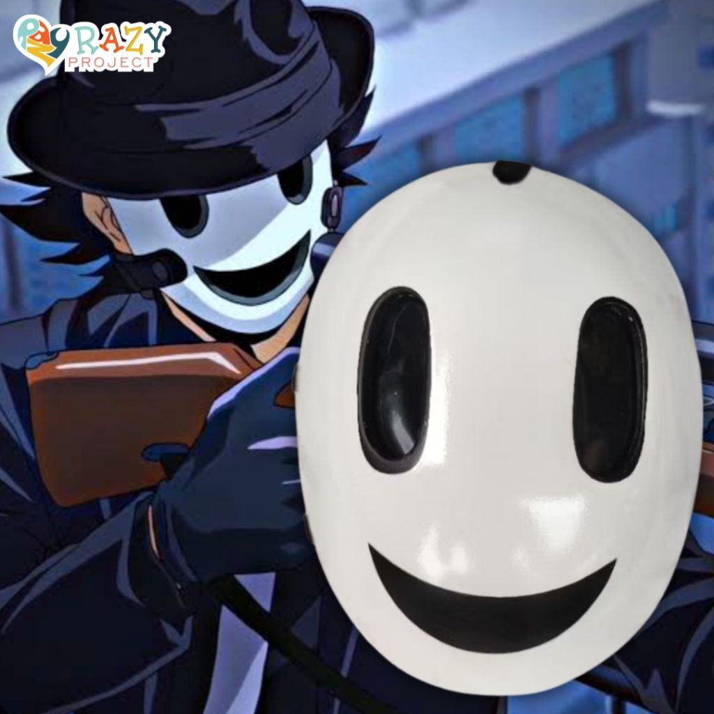 (READY STOK) Topeng Cosplay Anime Sniper Tenkuu Shinpan High Rise Invasion Handmade Mask Festival Je