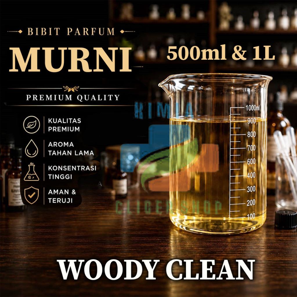BIBIT PARFUM WOODY CLEAN MURNI GROSIR PREMIUM