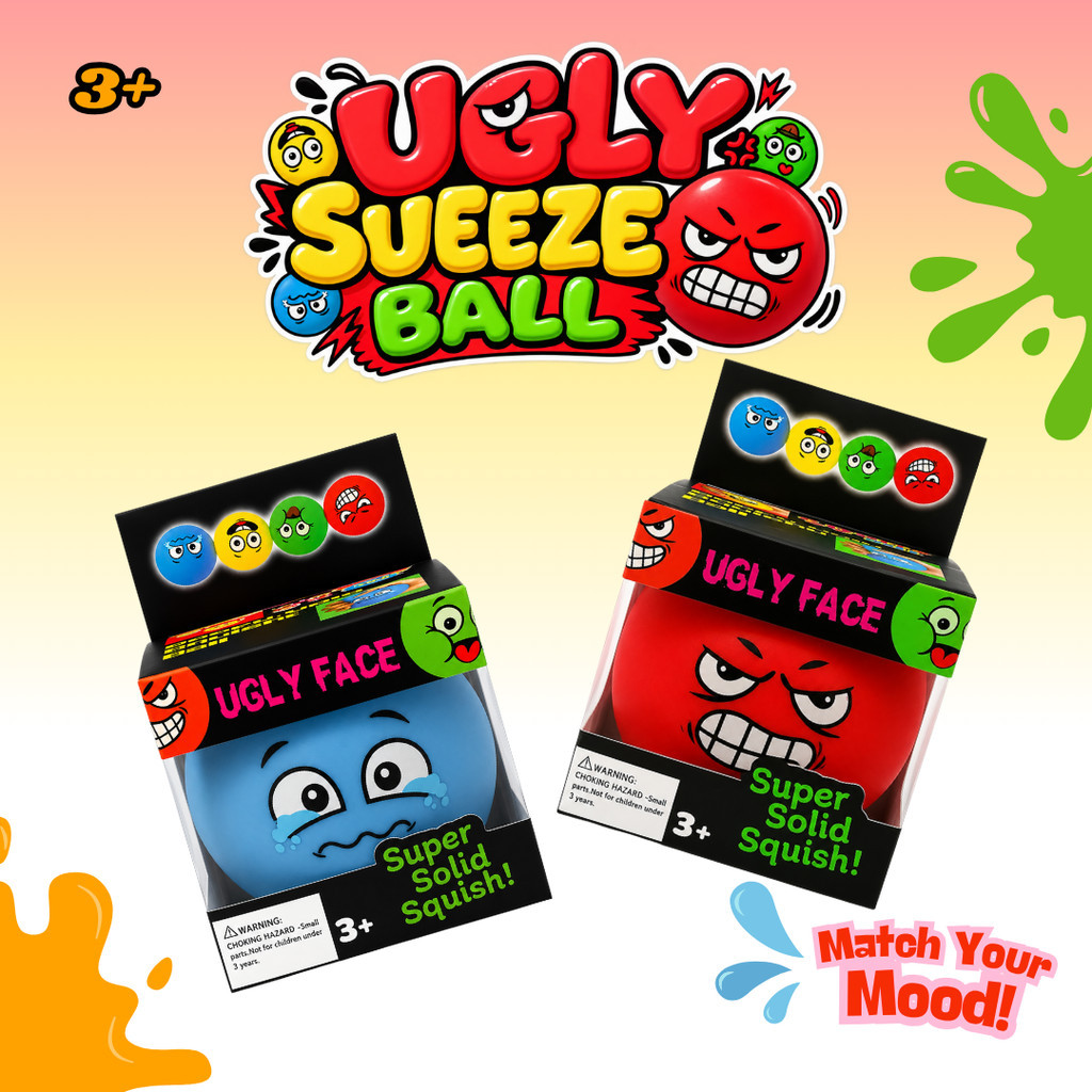 Ugly Squeeze Ball Needoh - Squsihy Stress Ball