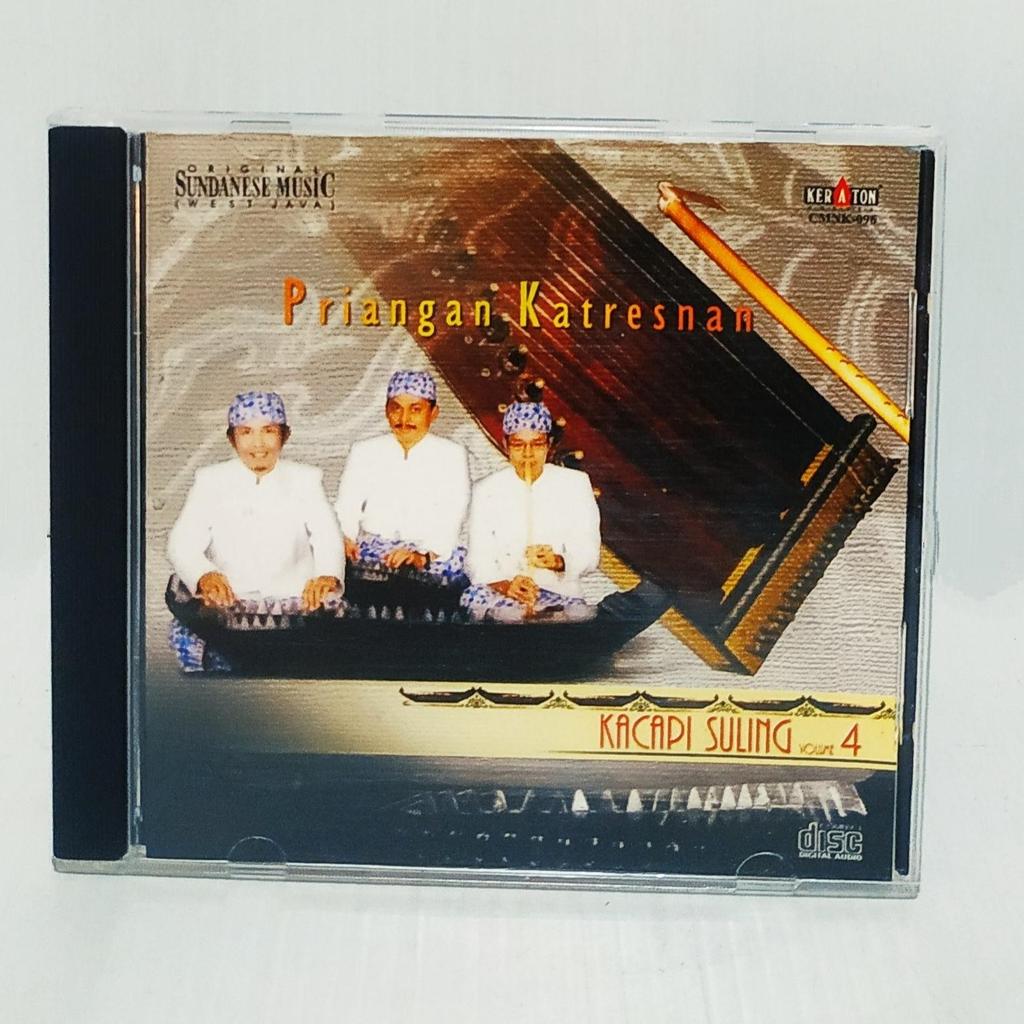 CD SUNDA KECAPI SULING VOL. 4 PRIANGAN KATRESNAN (ORIGINAL)