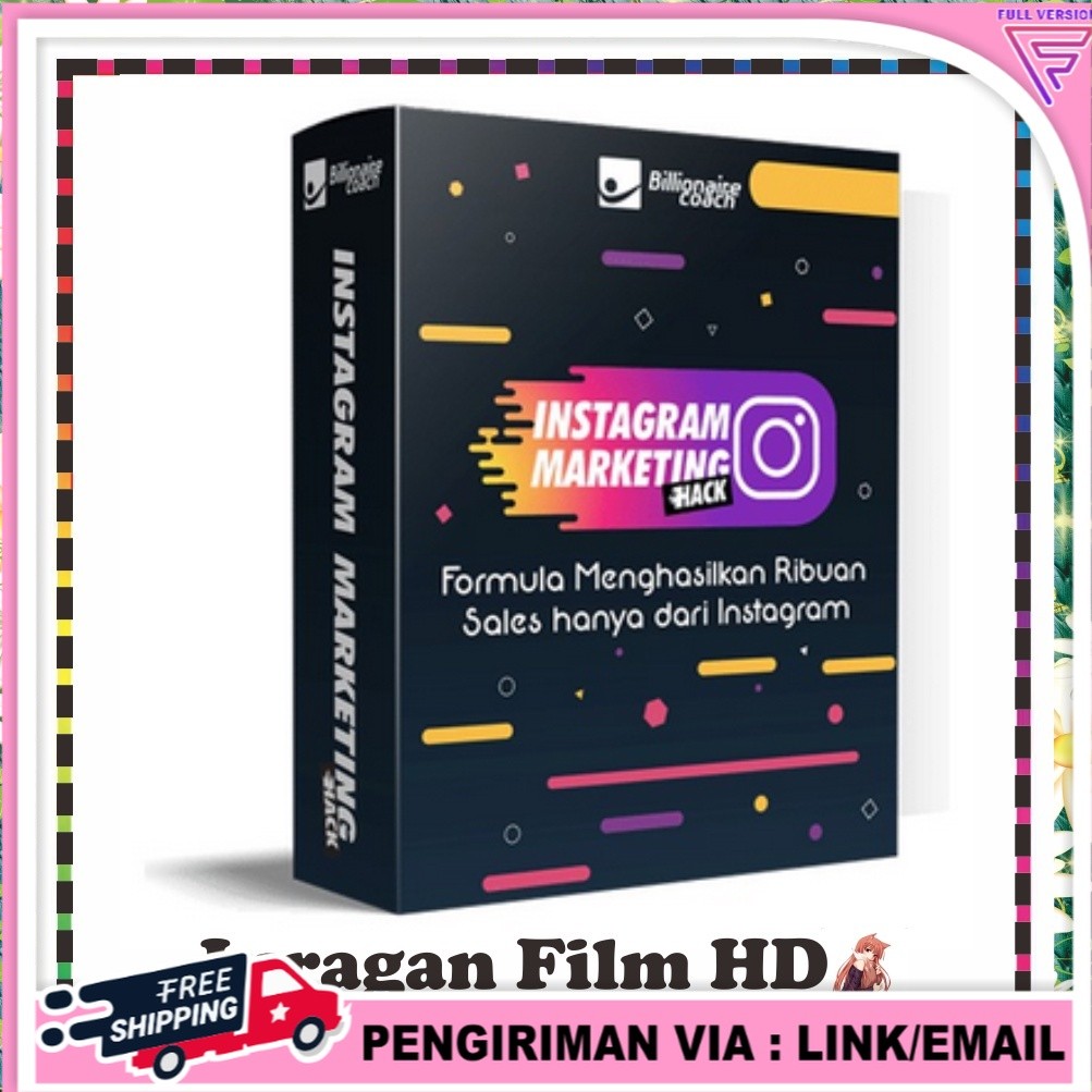 Ecourse - Instagram Marketing Hack - Billionaire Coach | Bergaransi