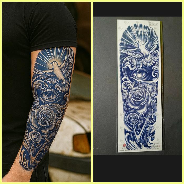tato temporer tato temporary tribal waterproof tahan lama