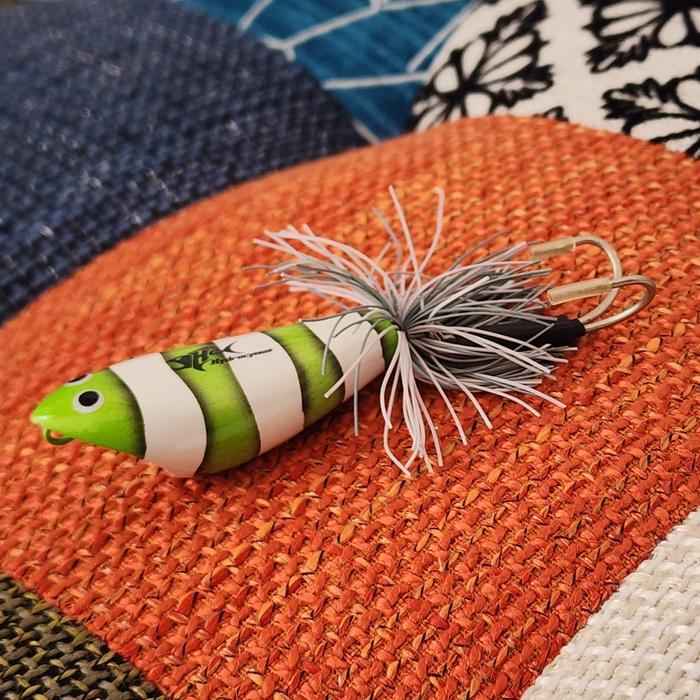 UMPAN TOMAN HYDROCYNUS GEOL XEMOX 6.5CM 17 GRAM LONGCAST NEMO SPECIAL COLOR - GREEN NEMO
