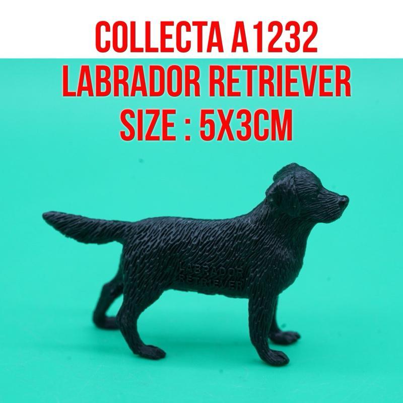 CollectA A1232 | Mini Pets | Small Size Kecil | Labrador Retriever Dog Anjing Canis lupus Familiaris