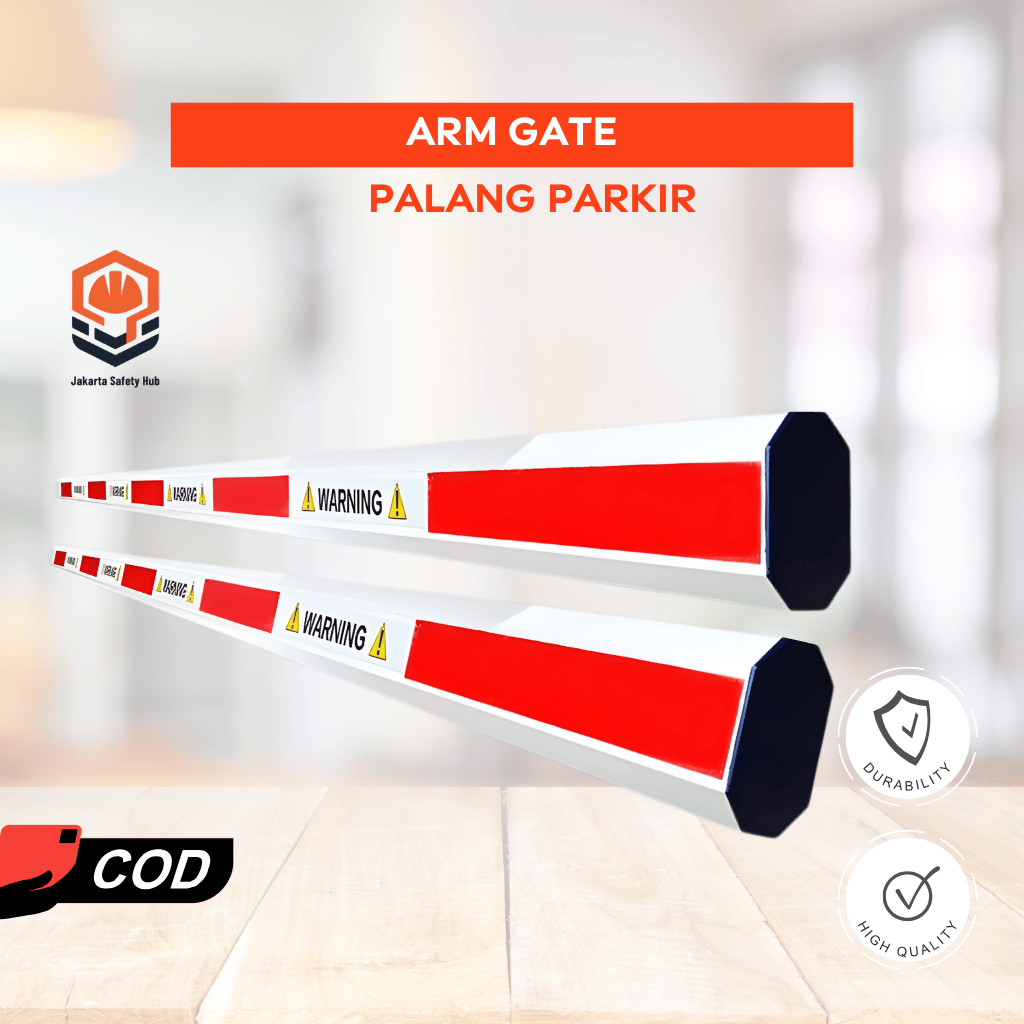 Palang Parkir  / Arm Barrier Gate / Palang Boom Gate Universal