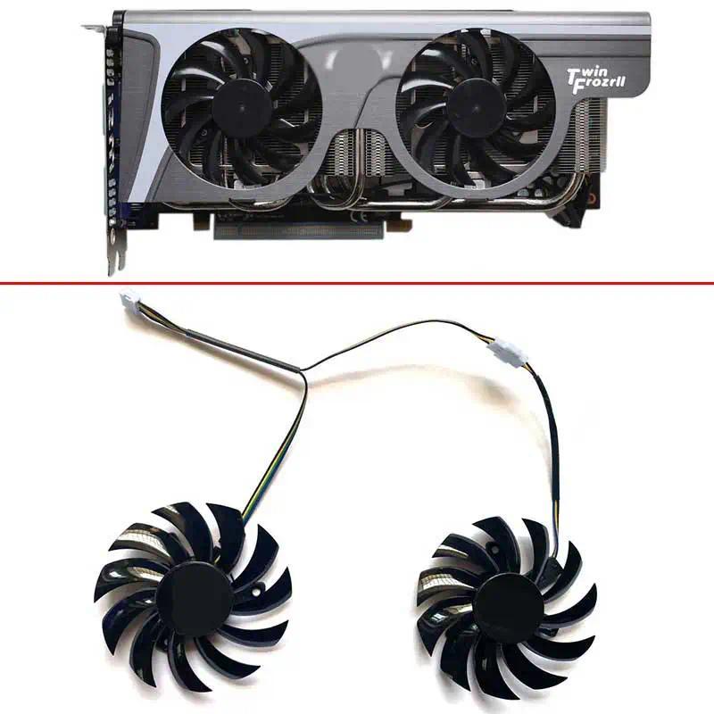 NEW Cooling Fan 75mm 4pin PLD08010S12HH GTX770 GPU FAN For MSI  GTX 580/570/560/560ti/480/465/460 GT