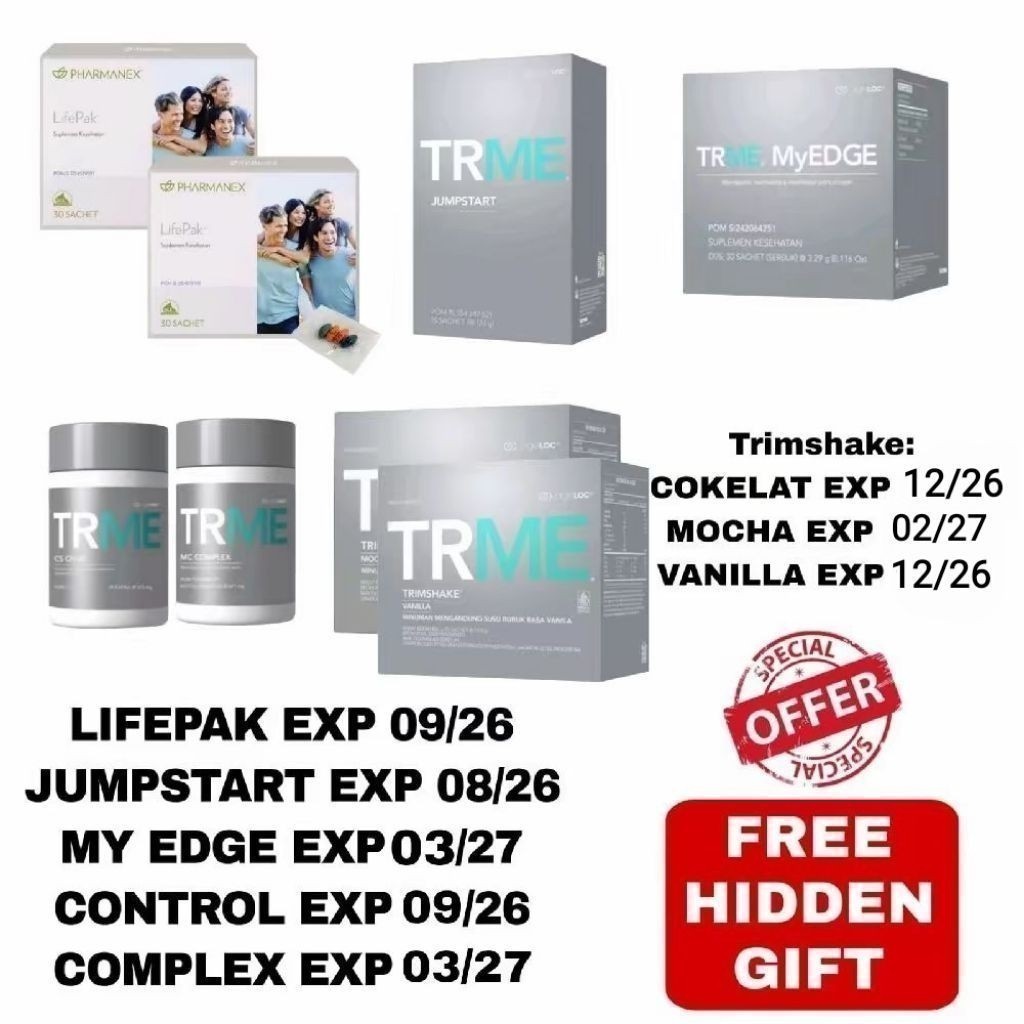 [Weight Management] Suplemen TWS Program Body Shaping Lengkap 1 Bulan