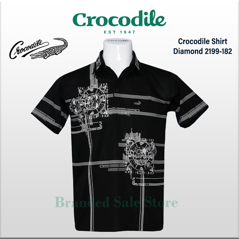 Polo Shirt Kaos Kerah Kemeja CROCODILE Diamond, 2199-182-05