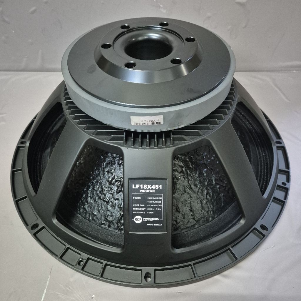 speaker component rcf LF18x451 LF18 x451 18inch komponen speaker