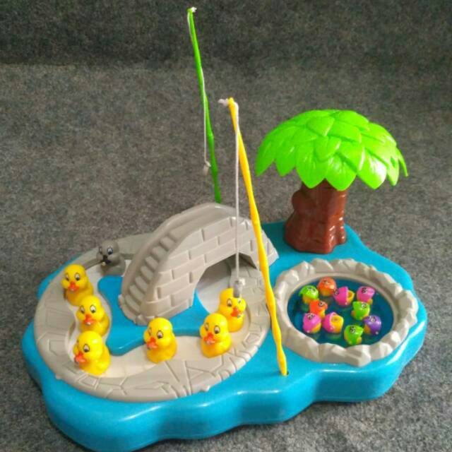 Mainan anak pancingan ikan bebek fishing game duck hunting game