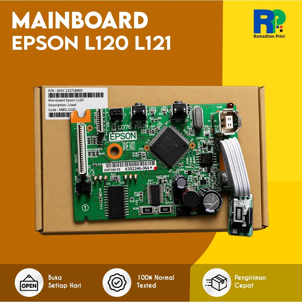 Board Printer Epson L120 L121 Mainboard L120 Motherboard Printer Inkjet L120 Bergaransi