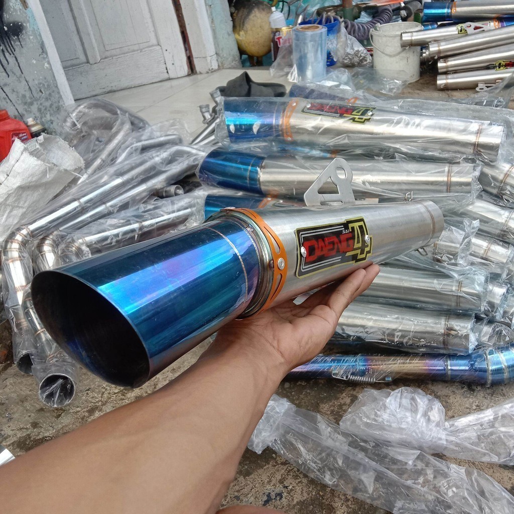 Silincer Daeng Sai4 Knalpot Racing Jupiter Z1 Sonic Satria Fu
