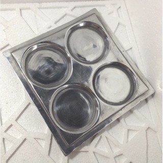 CETAKAN KUE LEKER MARTABAK MANIS MINI/CETAKAN WAJAN MARTABAK MINI LEKER KUE KASMIR 4 LUBANG ALUMUNIU