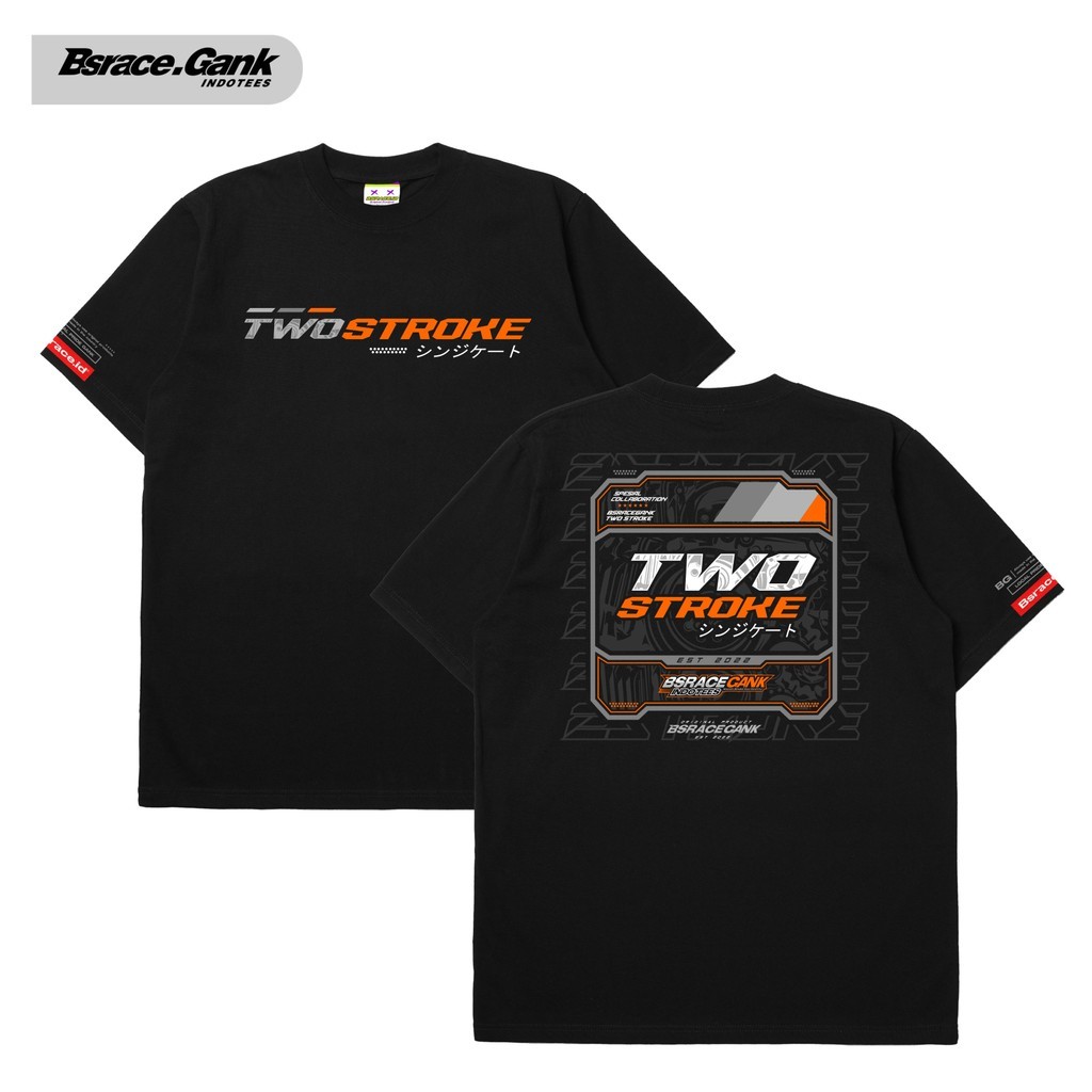 Kaos 2Stroke Terbaru 2Tak Indonesia Fizr Ninja Rx King Baju TwoStroke Original