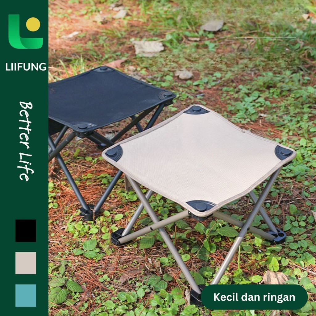 Kursi Lipat Mancing Mini Bangku Lipat Outdoor Kursi Lipat Kecil Portable