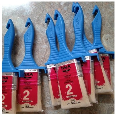 Paket Usaha Mujo Kuas Cat Sintetis Halal 2.5 inch 12pcs 1 lusin
