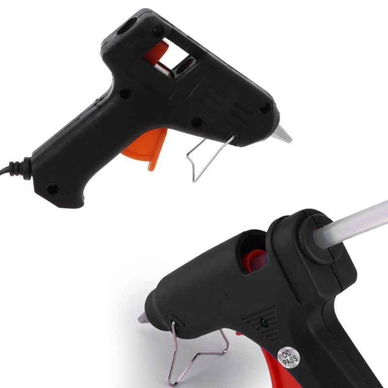 ALAT Lem Tembak Mini Glue Gun 20W Lem Bakar Cair Lem Lilin Perekat