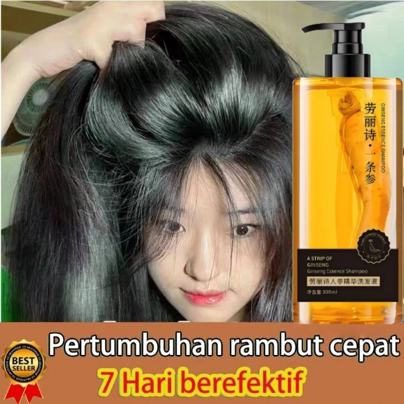 ginseng korea asli 100% Shampo Penumbuh Rambut Ginseng,sampo anti ketombe dan rontok Shampoo cepat p