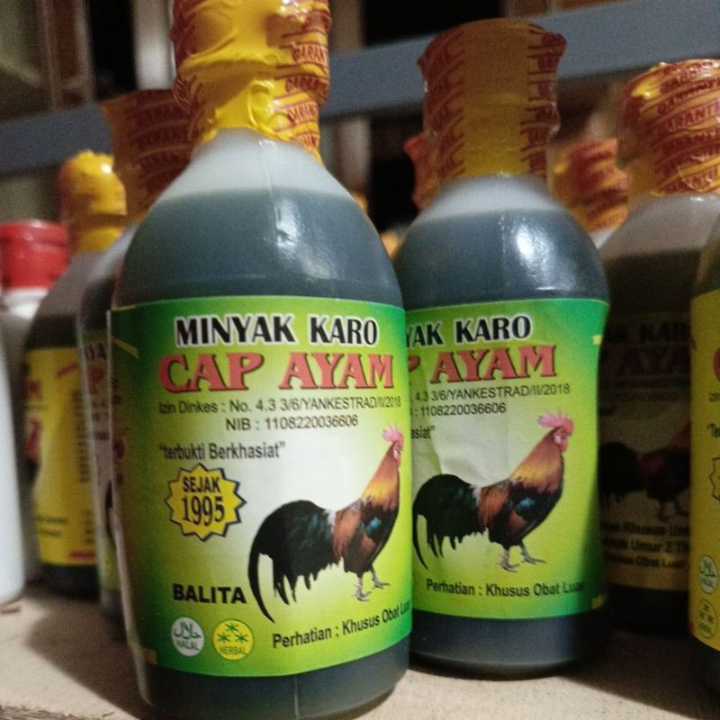 Minyak Karo Cap Ayam Original