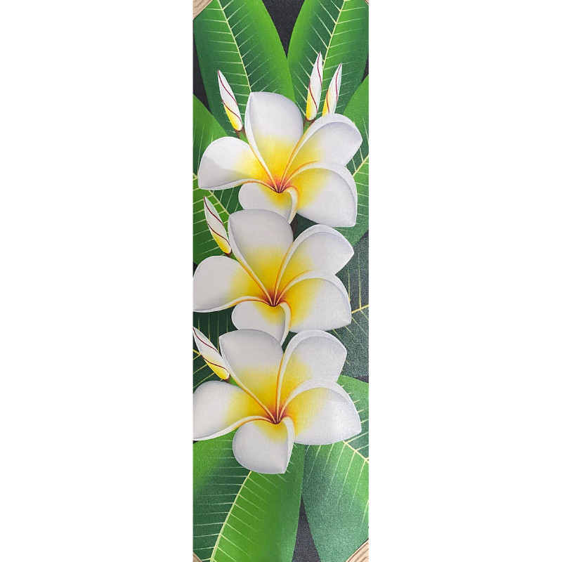 lukisan bunga kamboja bali