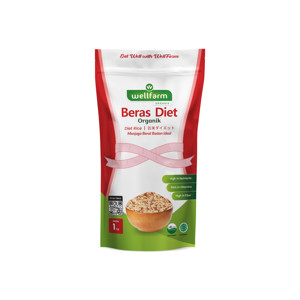 

Beras Diet Organik 1Kg - WellFarm Beras Diet Organik Wangi