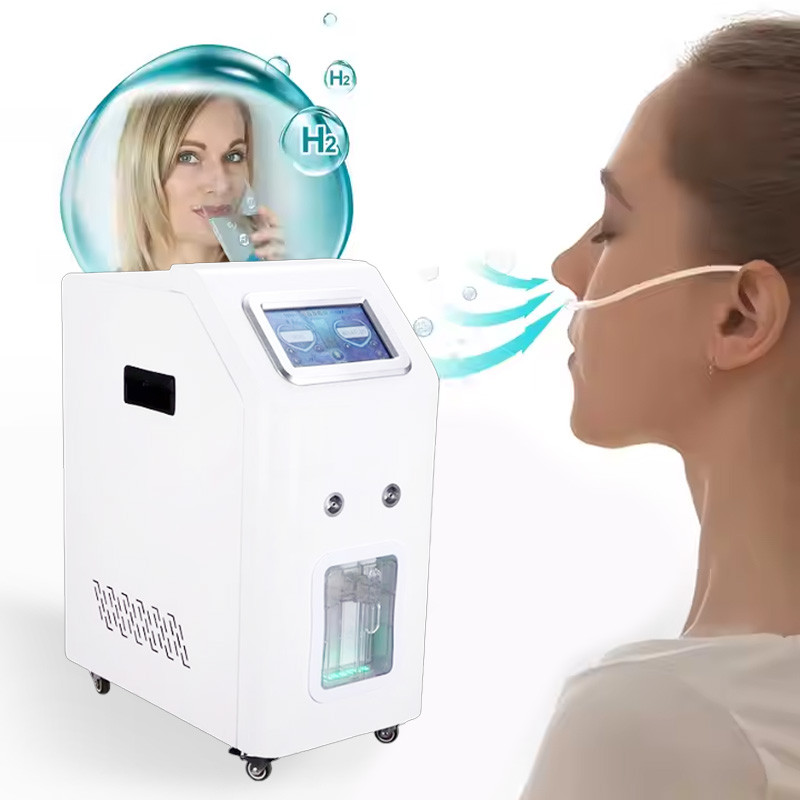 Hydrogen Inhaler Oxyhydrogen Machine PEM Electrolysis HHO Therapy Hydrogen Water Generator Hydrogen 