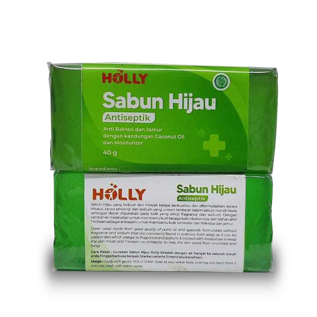 Sabun Hijau Holly / Antiseptik / Gatal Holly Ijo Holly GP