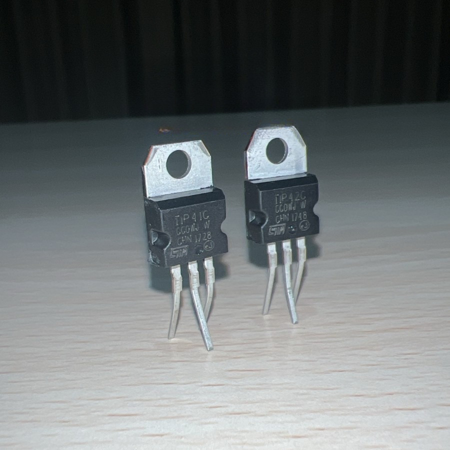 IC TRANSISTOR TIP 41 42 C 41C 42C TIP41 TIP42 TIP41C TIP42C ST-II SERI 2