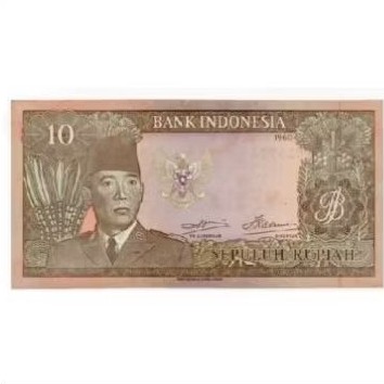 SL20 10 RUPIAH SOEKARNO TAHUN 1960 ORIGINAL