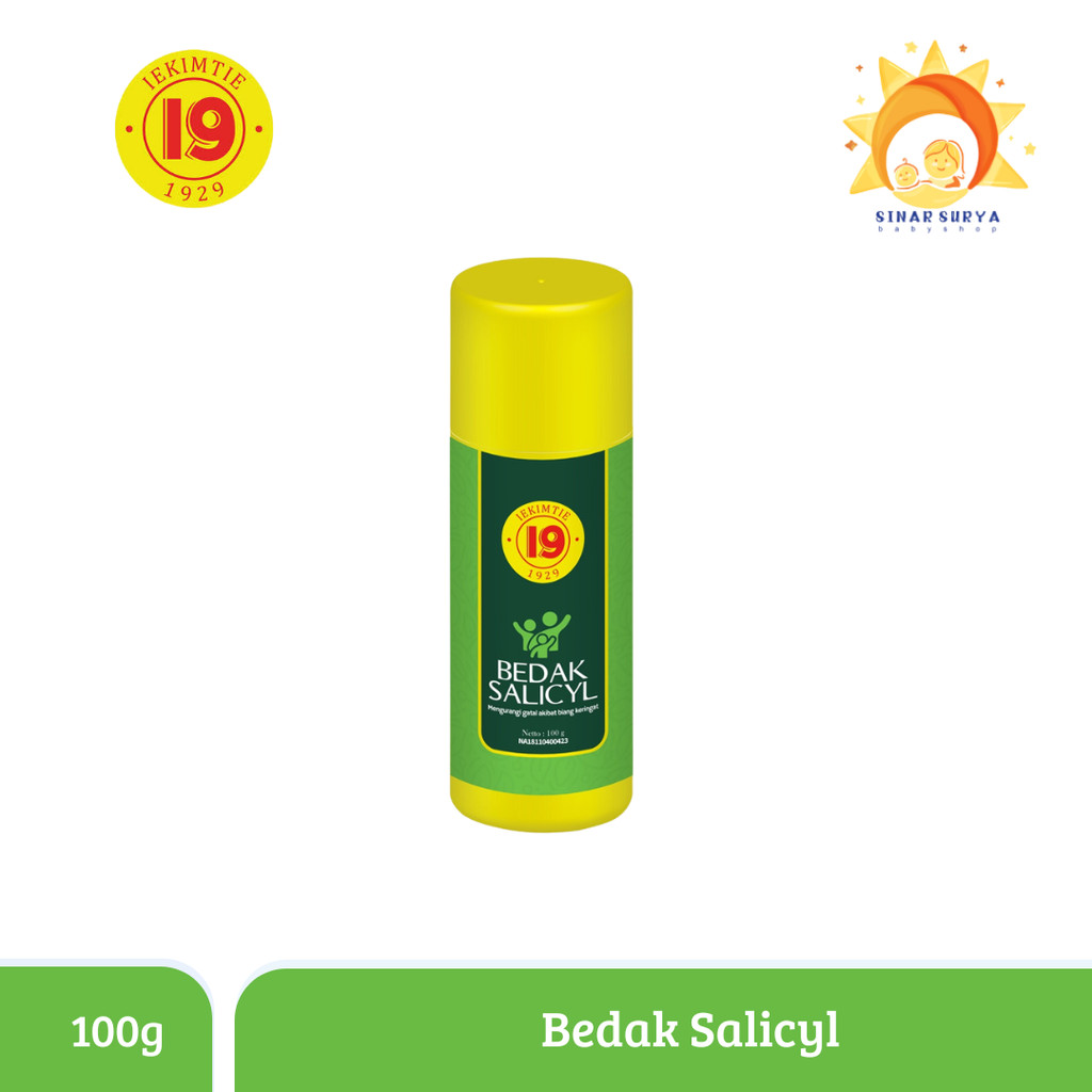 Bedak Salicyl 19 100 gram Bedak Gatal Gatal dan Biang Keringat