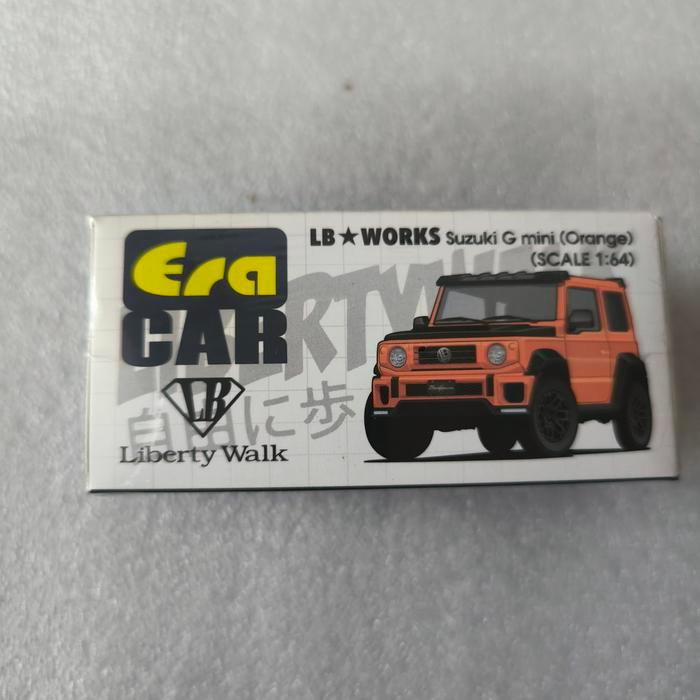 ERA CAR 1/64 LB WORKS SUZUKI G MINI ORANGE BEST