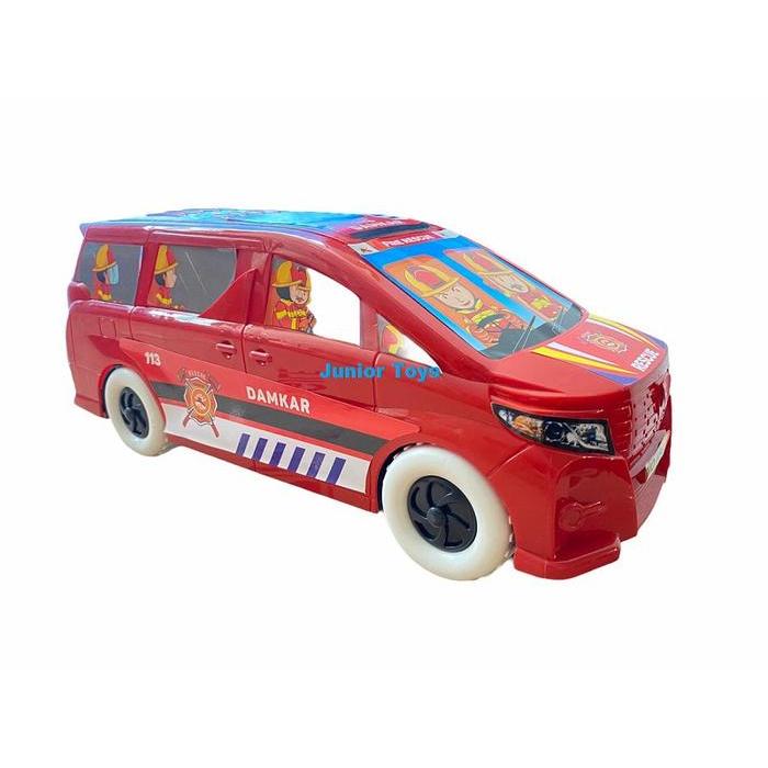 Mainan Mobil Alphard Petugas - Basarnas