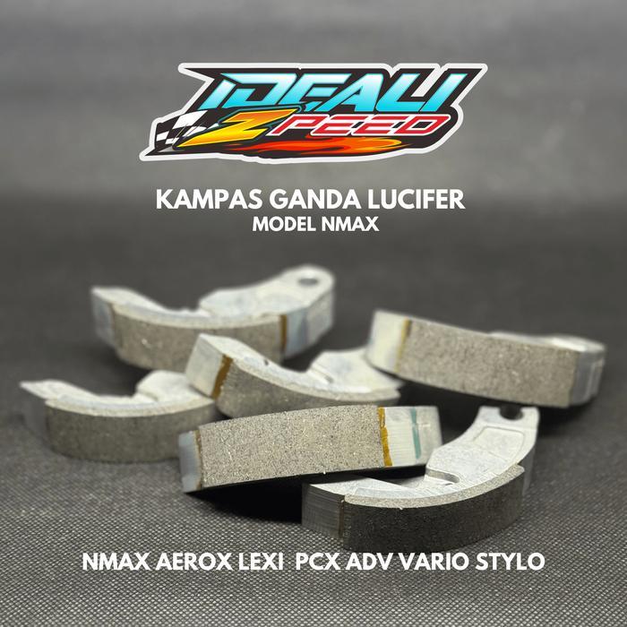 PARTZONE KAMPAS GANDA LUCIFER CARBON ARAMID (PANTEKAN CUSTOM) ALL MATIC by IDEALIZPEED - Model NMAX