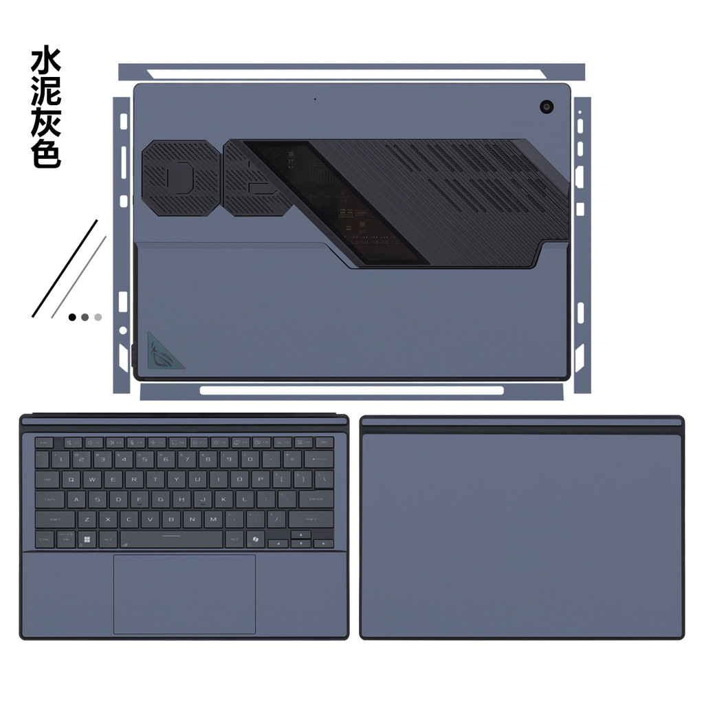 Pre Cut Laptop Vinyl Decal Cover Sticker Skin Protector For Asus ROG Flow Z13 (2025) GZ302E ROG Flow