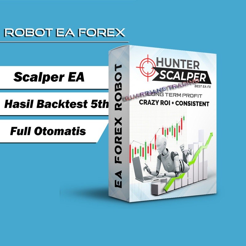 Jual EA Forex Hunter Scalper Terbaru + CD + Bonus
