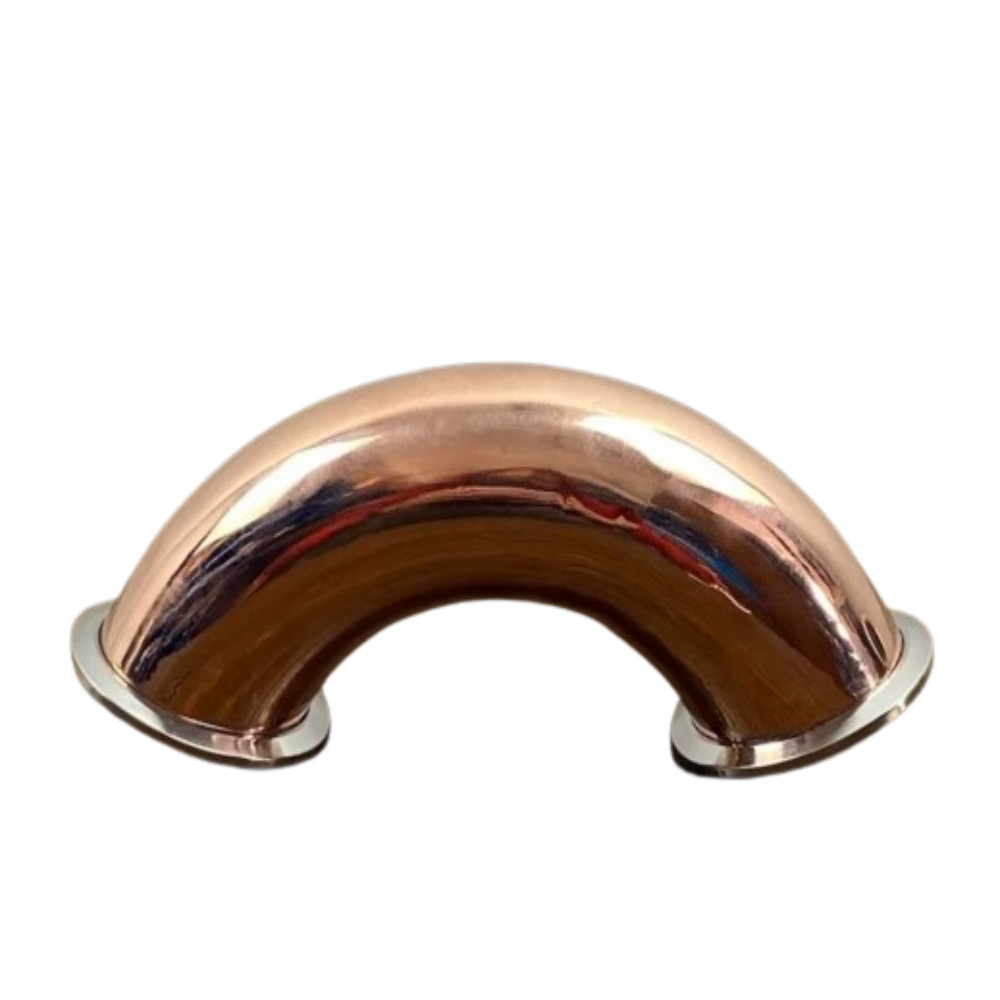 3"(76mm)OD91mm Copper elbow 135 Degree Copper Pipe For Home Brewing Distillation Whiskey,Suitable Fo