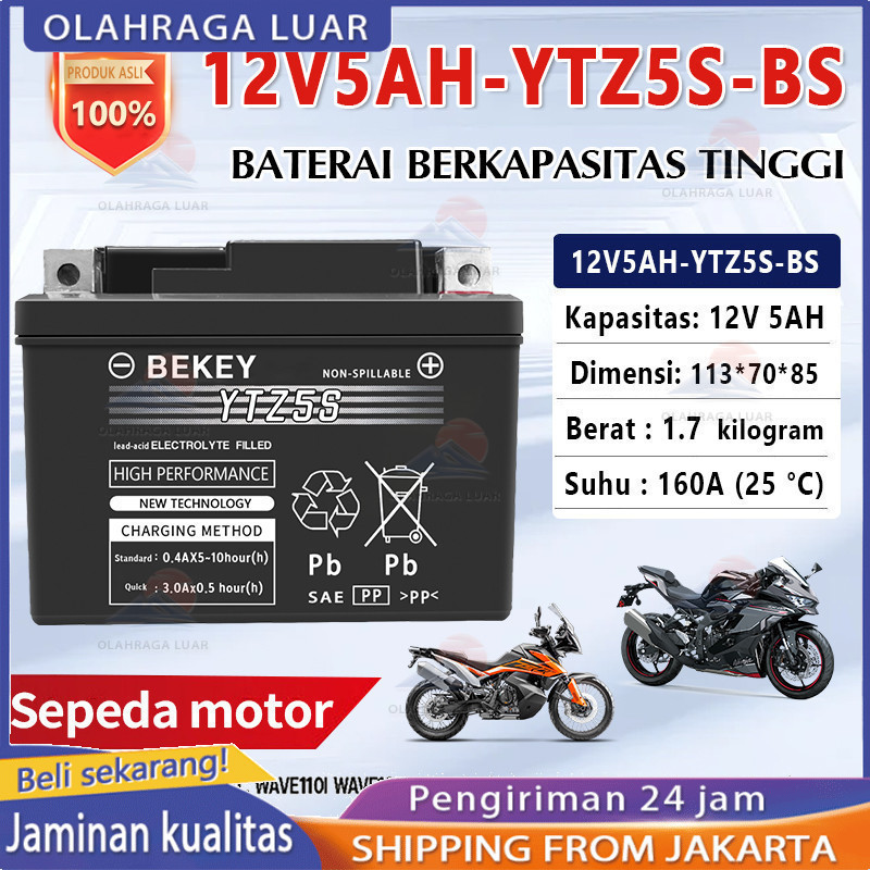 Motor Yamaha Original YTZ5S Mio J Vixion Mio Soul Fino Soul GT Mio m3 X-ride Xeon Byson Jupiter Z1 Z