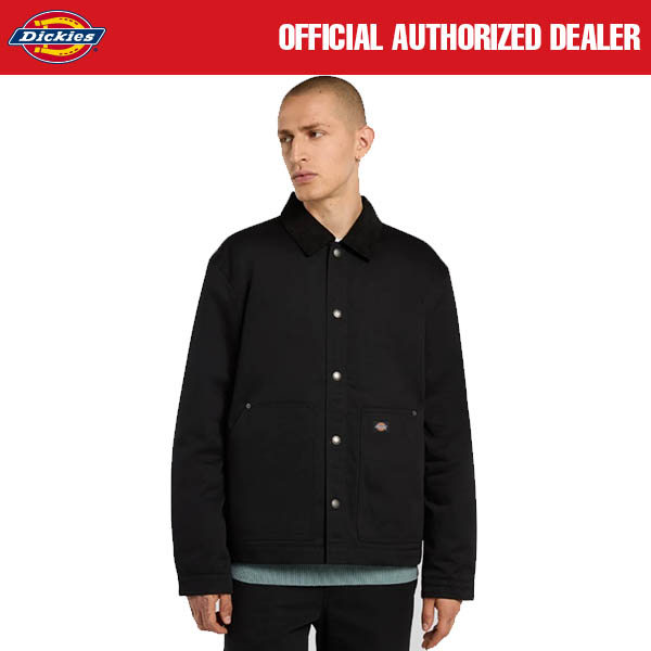 JAKET WORKER CLASSIC CASUAL SIMPLE PRIA WANITA HITAM ORIGINAL DICKIES | TWILL UNION BARN BLACK