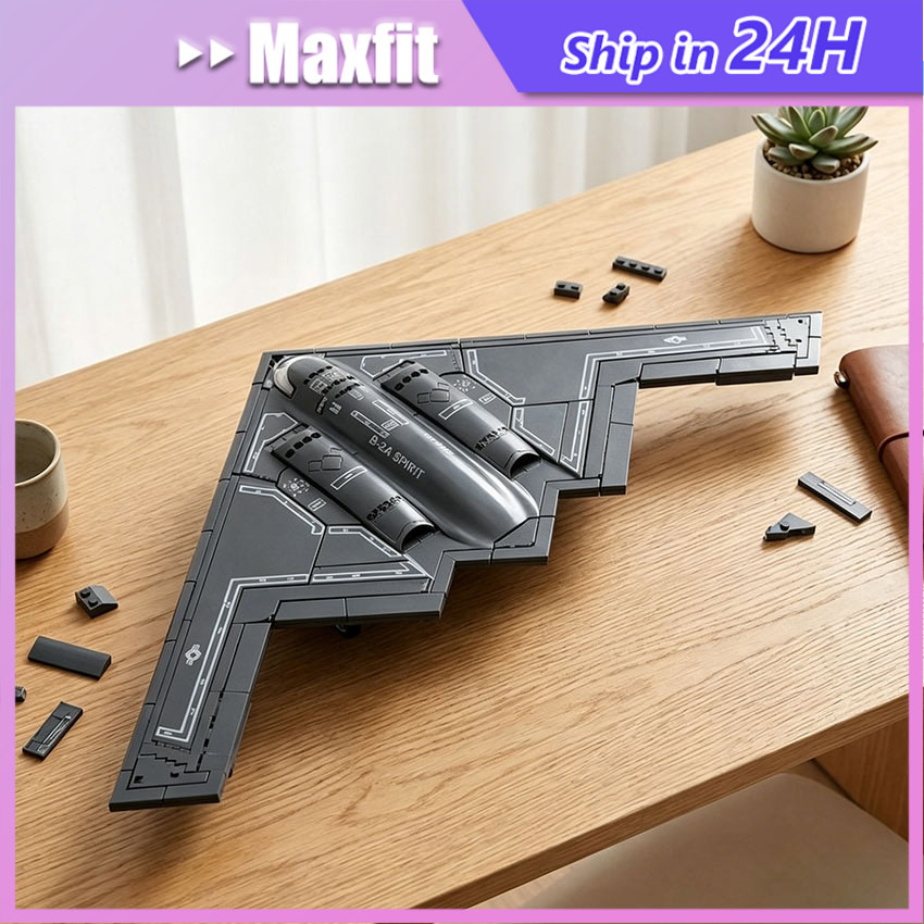 Model Kit Pesawat B-2 Spirit Stealth Bomber Aircraft / Mainan pesawat bomber DIY / Model Pesawat Bom