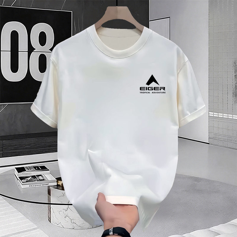 Kaos Eiger Pria Original Premium Adventure Outdoor Terlaris Lengan Pendek T-shirt Trendy Distro Katu